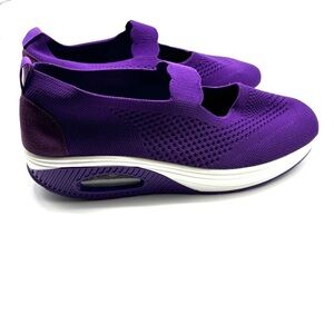 NWOT Git-Up Shoes working Nurse non slip mesh purple SZ 12 / 12.5.